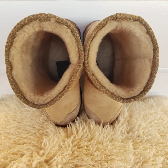 πSEE NEW LISTINGπBeautiful Champagne Shearling Fur Chameleons by Merrell ππ« - Picture 7 of 14